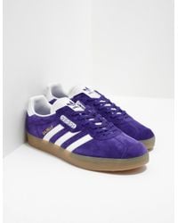 adidas gazelle super purple