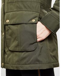 barbour garrison jacket green