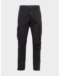 Calvin Klein Denim Skinny Cargo Pants in Black for Men | Lyst