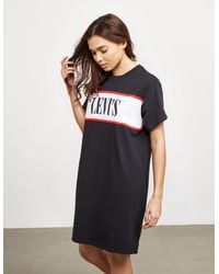 T shirt dress levis Clearance