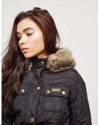 barbour enduro black