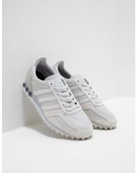 mens white leather adidas trainers