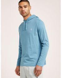 ralph lauren long sleeve hooded t shirt