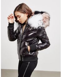froccella chevron padded jacket