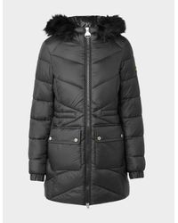 barbour puffa coat