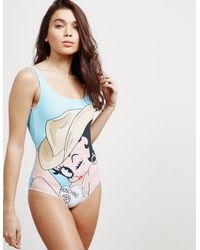 moschino betty boop swimsuit