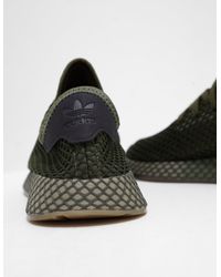 adidas deerupt olive green