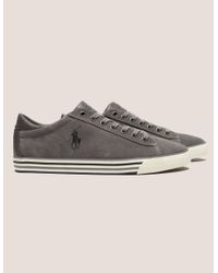 ralph lauren harvey trainers