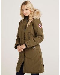 canada goose kensington parka military green canada goose kensington parka military green