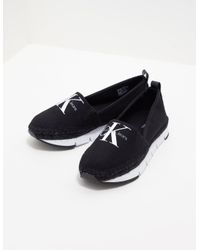 calvin klein genna canvas espadrille shoes
