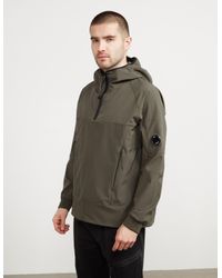 cp company soft shell jacket green
