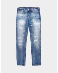 armani ripped jeans
