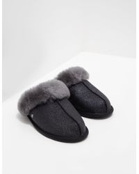 black sparkly ugg slippers