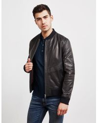 hugo lachlan leather jacket