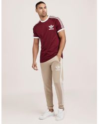 california cuffed track pants