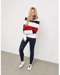 tommy hilfiger jumper white