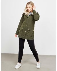 barbour garrison jacket green