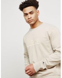 Champion Cotton Mens X Wood Wood Noise Sweatshirt - Online Exclusive  Taupe/taupe for Men - Lyst