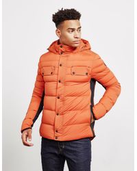 belstaff atlas hooded down jacket