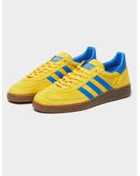 adidas Originals Suede Handball Spezial Yellow/blue for Men - Lyst