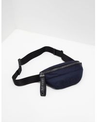 Calvin Klein Synthetic Mens Shadow Bum Bag Navy Blue for Men - Lyst