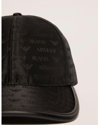 armani jeans nylon print cap