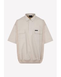 Fear Of God Natural Weekend Cotton Polo T-shirt