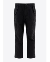 Stussy Sport Cargo Fleece Pant Black in Blue for Men | Lyst