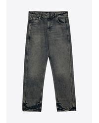 Supreme Stone Washed Slim Jeans in Black for Men | Lyst