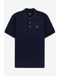 Fendi Polo Shirts in Black for Men | Lyst