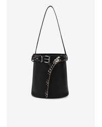 Prada Cahier Belt Bag in Black | Lyst