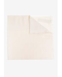 Max Mara Curvone Scarf in Natural | Lyst