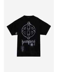 Balenciaga Bb T-shirt in Black for Men | Lyst