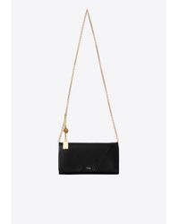 【Chloe】CLUTCH WITALYH CHAIN, HOT SAND, SINGLE S◆CH25UP559 Chloé Clutch Witalyh Chain, Hot Sand, Single S in White | Lyst
