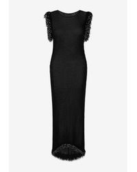 Paris Georgia Basics Nomi Cowl Neck Maxi Dress in Blue | Lyst