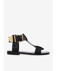 Chloé Rebecca Sandals in Brown | Lyst