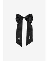 Simone Rocha Bridal Crystal-embellished Veil in White | Lyst