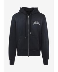 Amiri Zip-up Hoodie in Blue for Men | Lyst