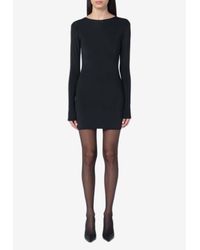 Entire studios Bound Mini Dress in White | Lyst