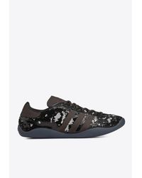 adidas gazelle silver green womens ADIDAS Size 8.5 Gold Silver Sequined Lace Up Torsion ZX 6000 Sneakers – Sui  Generis Designer Consignment main image 0