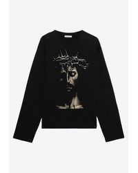 Carson Wach Thermal Long Sleeve T-shirt in Black for Men | Lyst