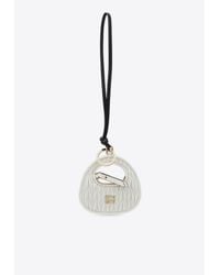 Miu Miu Wander Wicker Trick in Natural | Lyst