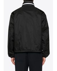 Prada Half-zip Nylon Parka in Black for Men | Lyst Prada Half-zip Nylon Parka in Black for Men | Lyst