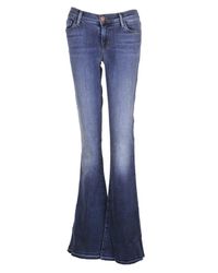J Brand - Blue Sneaker Flare Jeans - Lyst