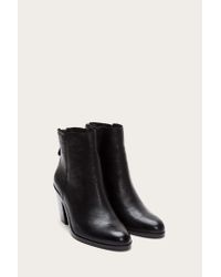 frye cameron bootie black
