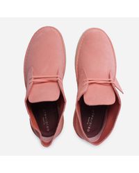 desert clarks pink