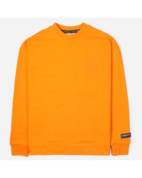 adidas Originals Cotton Sunnyhurst Crew in Orange for Men - Lyst