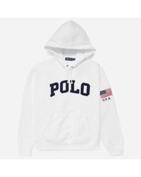 polo white sweatshirt