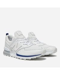new balance ms574 white