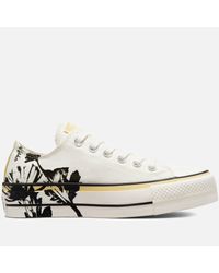 converse women's chuck taylor all star lift ox trainers